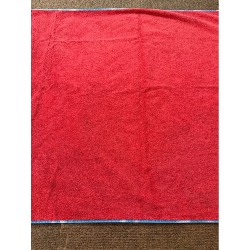 Marvel Spider-Man Beach Towel Blue Red Web Graphic Cotton Bath Towel Kids